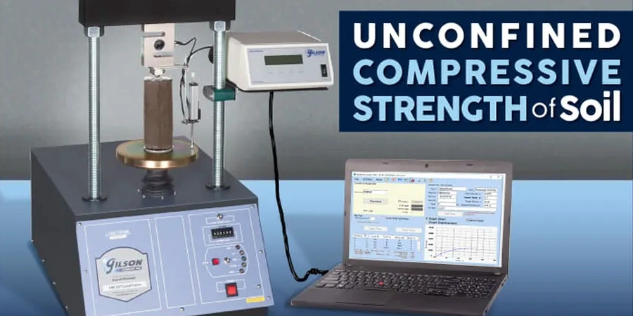 Illustrative image of Unconfined compression test (UCS) in Baton Rouge