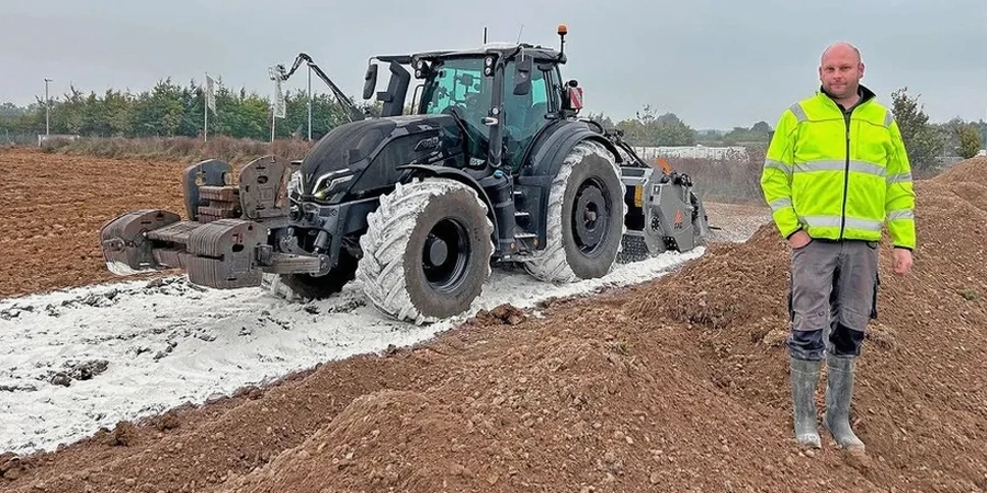Illustrative image of Lime and cement stabilization in Baton Rouge